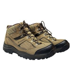 Columbia Mens Razor‎ Ridge Mid II Hiking Boots Size 12 Brown Suede Outdoors